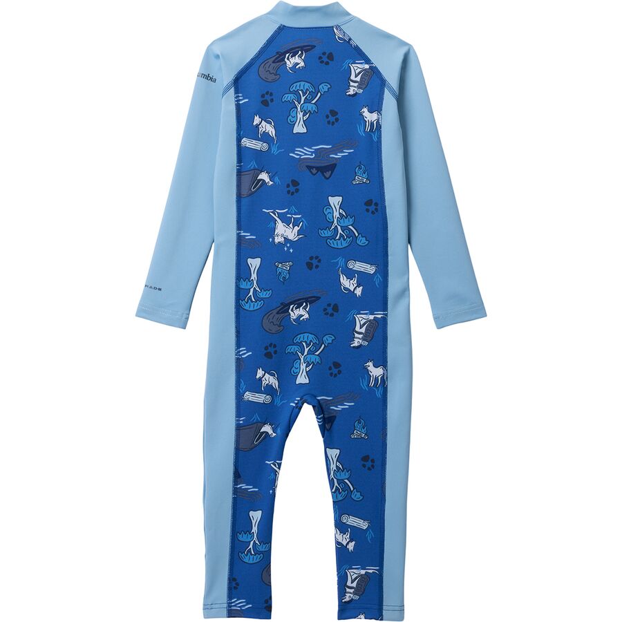 Columbia Sandy Shores II Sunsuit - Infants' Mountain Blue Trail Tails/Ripple Blue