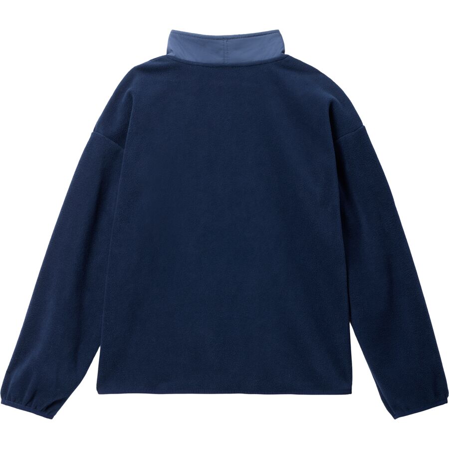 Columbia Sequoia Grove Full-Zip Fleece Jacket - Kids' Collegiate Navy/Dark Mountain