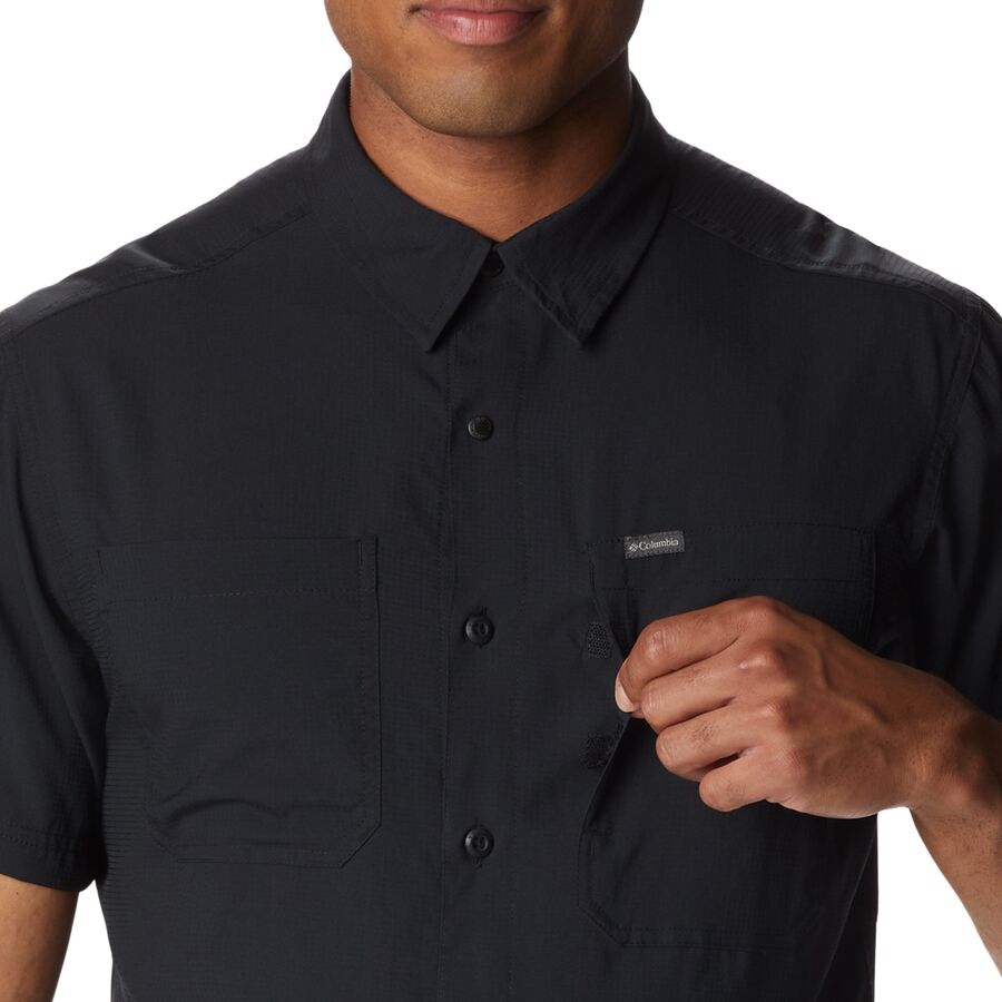 Columbia Silver Ridge Utility Lite Short-Sleeve Shirt - Men's Black
