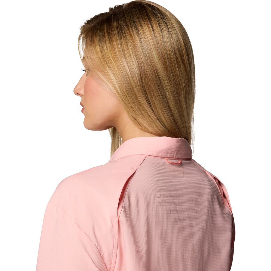 Columbia Silver Ridge Utility Long-Sleeve Shirt - Women's Pink Sand
