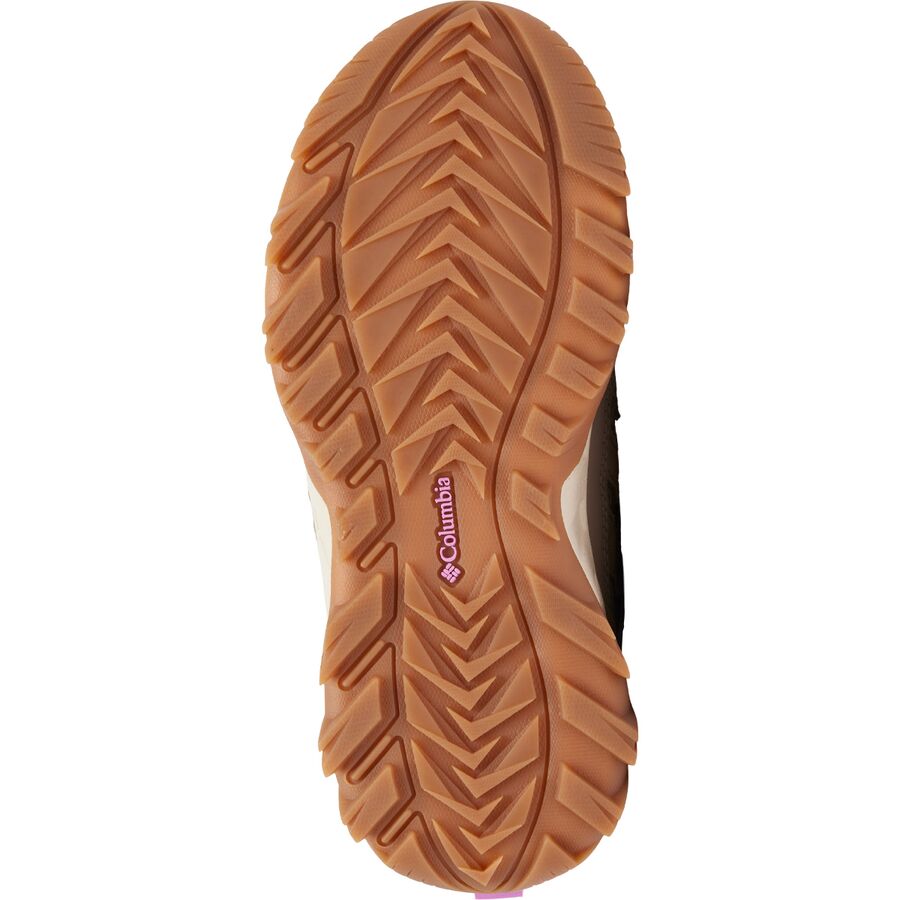 Columbia Strata Trail Low WP Shoe - Women's Wet Sand/Berry Patch