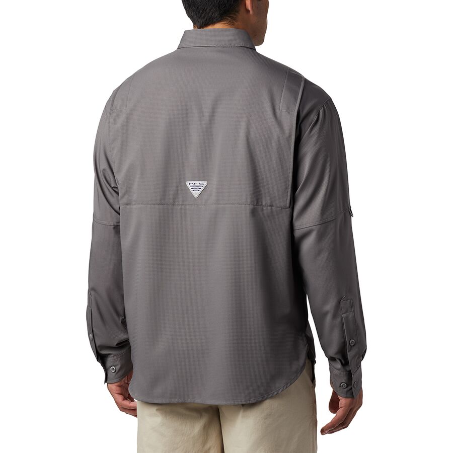 Columbia Tamiami II Long-Sleeve Shirt - Men's City Grey
