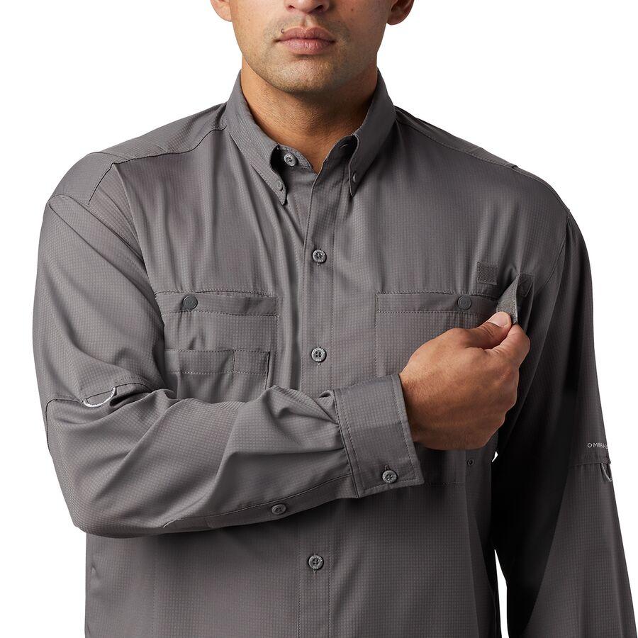 Columbia Tamiami II Long-Sleeve Shirt - Men's City Grey