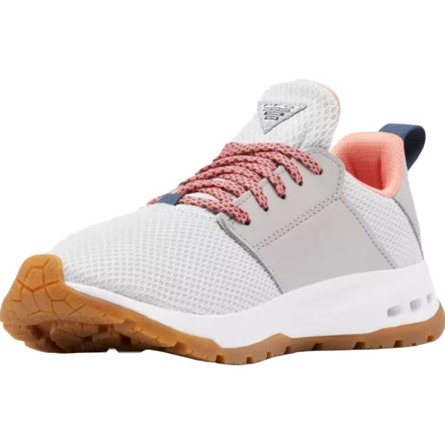 Columbia Tamiami PFG Shoe - Women's Grey Ice/Lychee