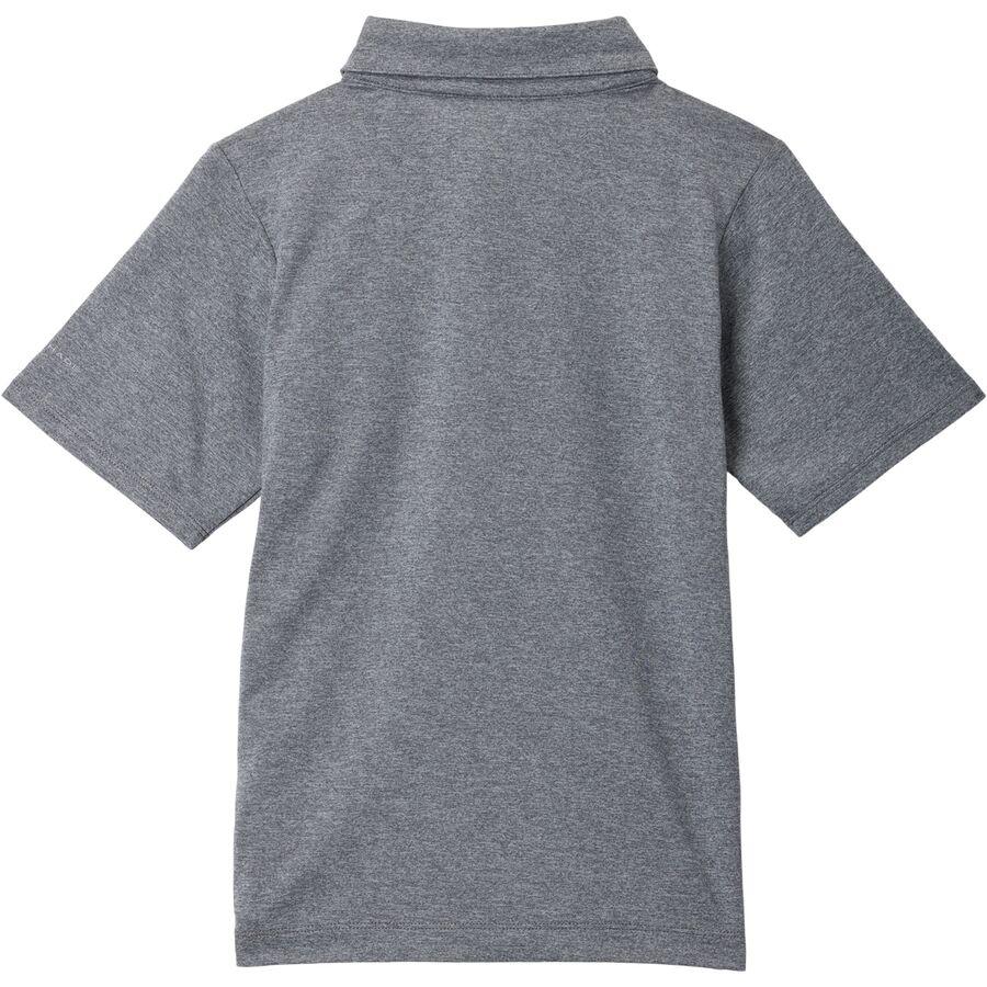 Columbia Tech Trail Polo Shirt - Boys' City Grey Heather