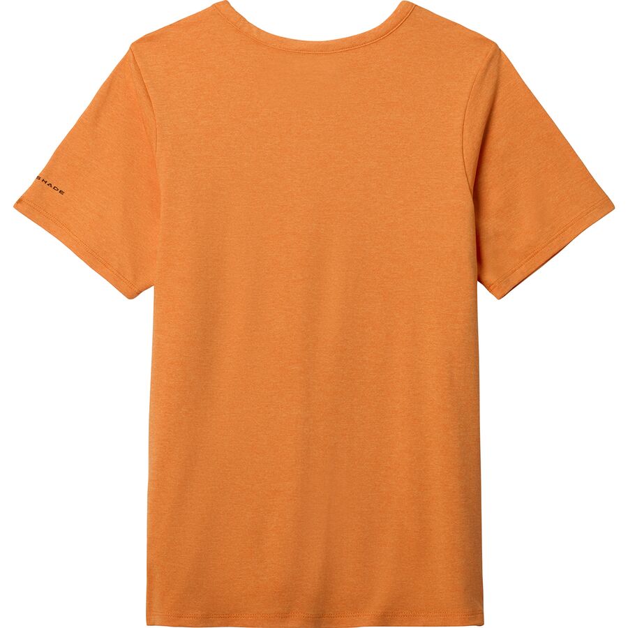Columbia Tech Trail Short-Sleeve T-Shirt - Boys' Koi Heather
