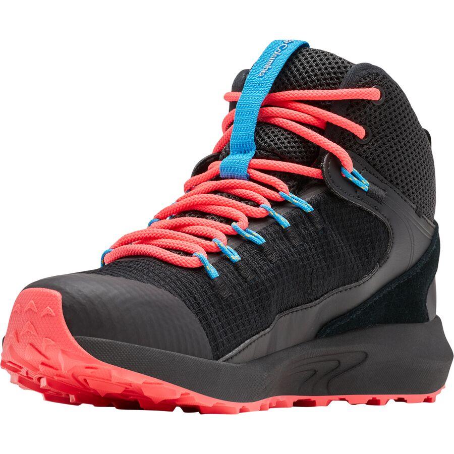 Columbia Trailstorm Mid Waterproof Wide Hiking Boot - Women's Black/White