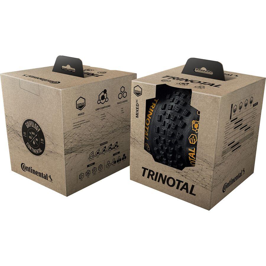 Continental Trinotal Tubeless 29in Tire Black Folding Grip Race Casing E25