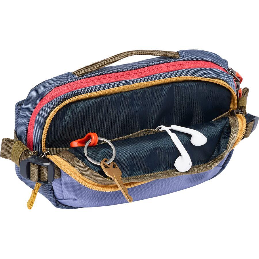 Cotopaxi Allpa X 1.5L Hip Pack Blue Smoke And Dusk