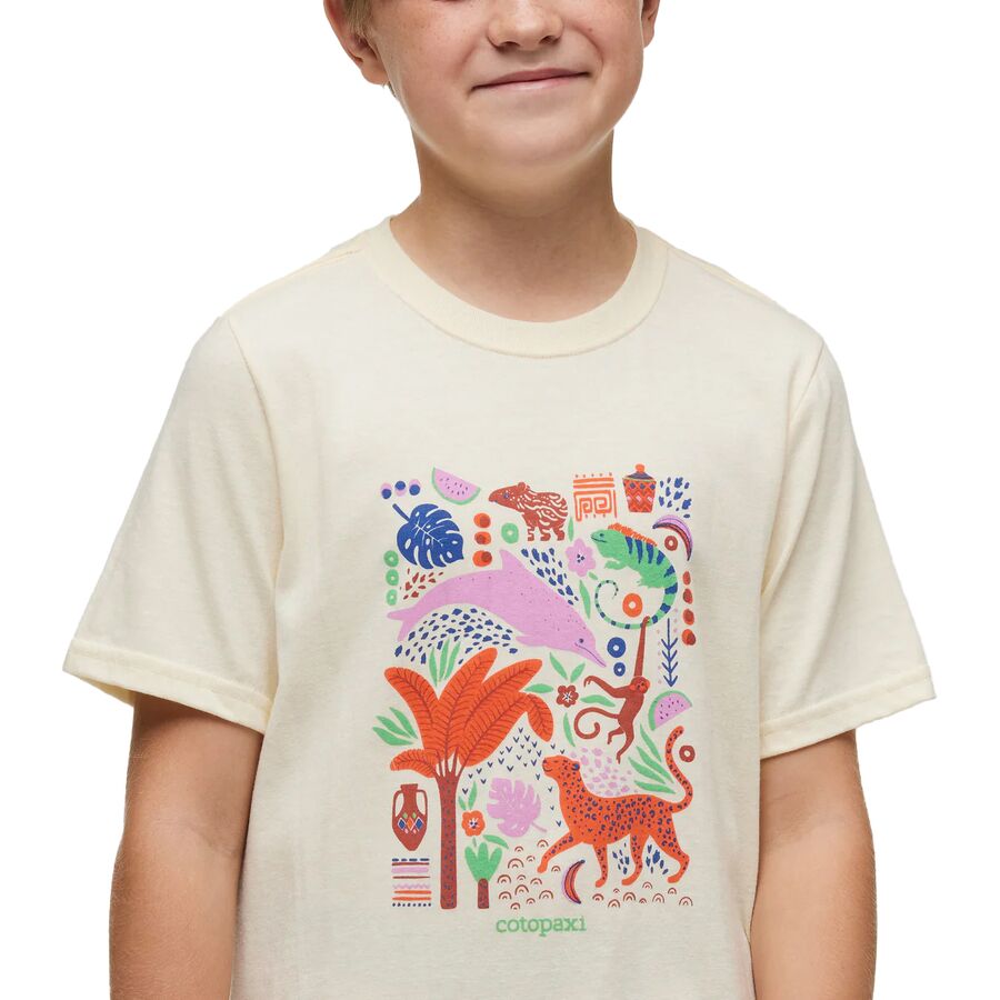 Cotopaxi Ecuador Vibes Organic T-Shirt - Kids' Bone