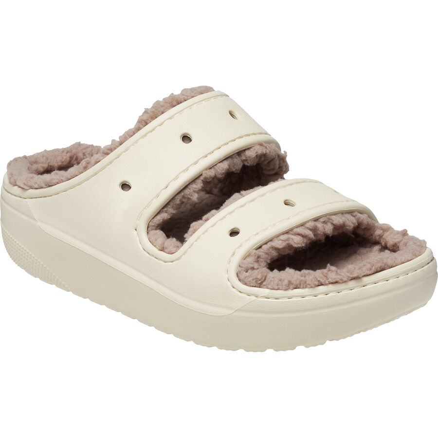 Crocs Classic Cozzzy Sandal Bone/Mushroom