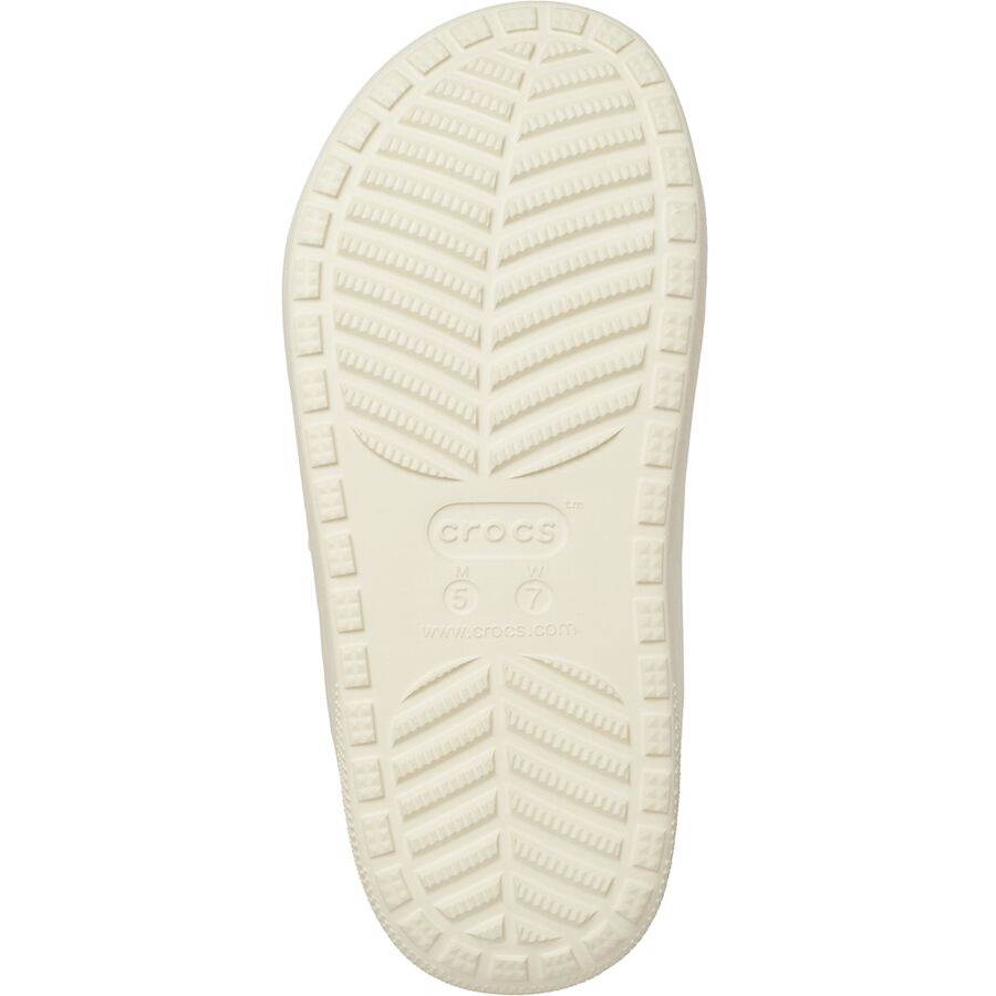 Crocs Classic Cozzzy Sandal Bone/Mushroom