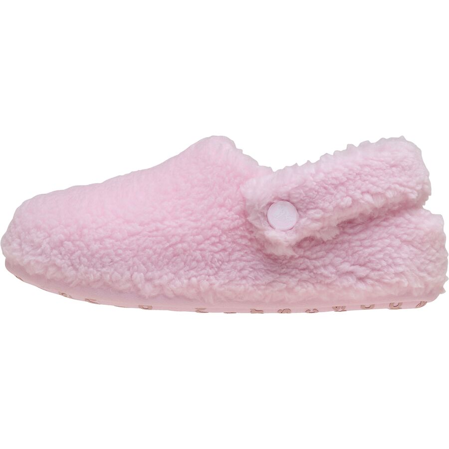 Crocs Classic Cozzzy Slipper - Kids' Pink Milk
