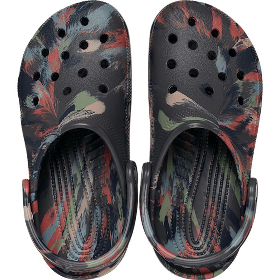 Crocs Classic Marbled Clog Black Sand/Multi