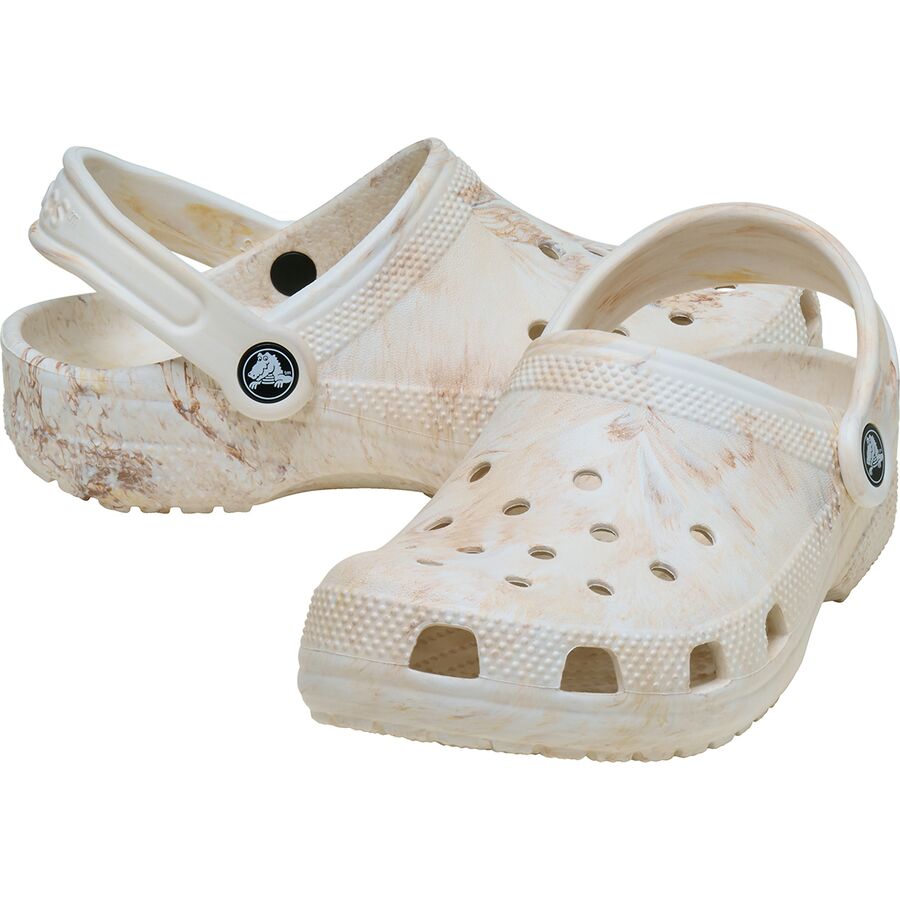 Crocs Classic Marbled Clog - Kids' Bone/Swirl