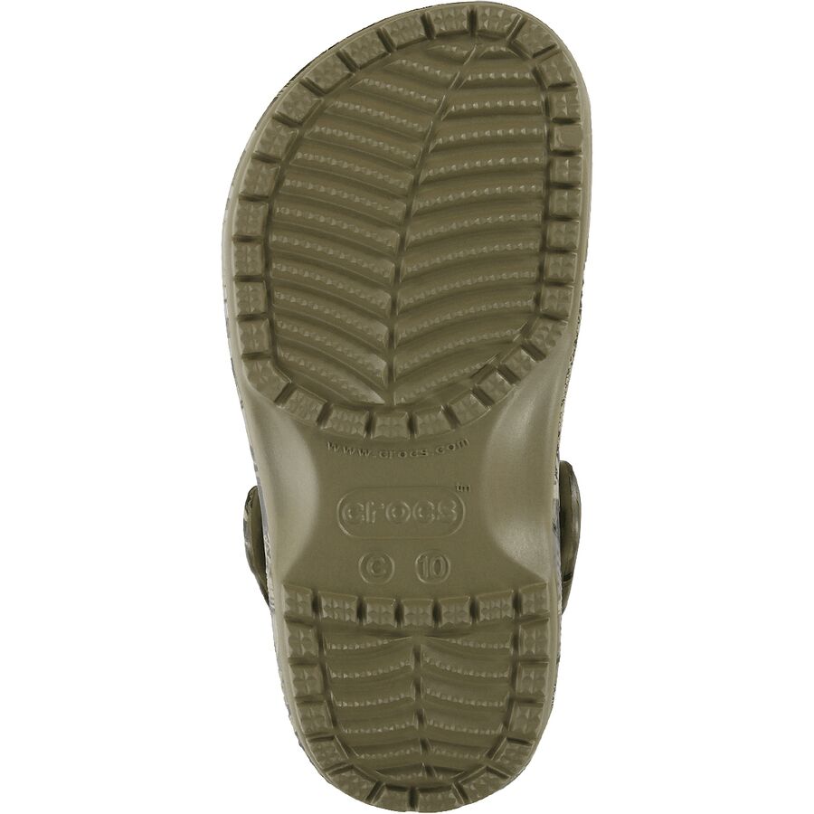 Crocs Classic Realtree Clog - Toddlers' Khaki