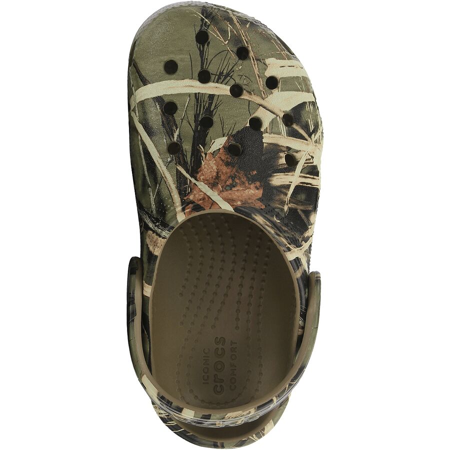 Crocs Classic Realtree Clog - Toddlers' Khaki