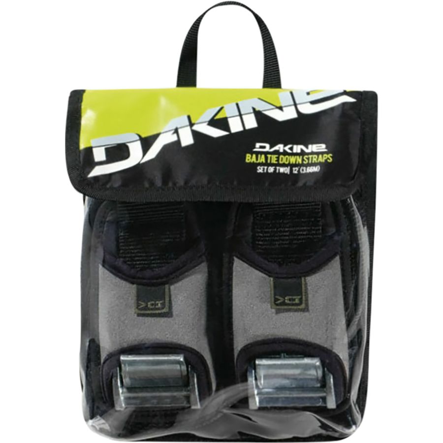 DAKINE Baja Tie Down Straps 12ft - 2-Pack Black