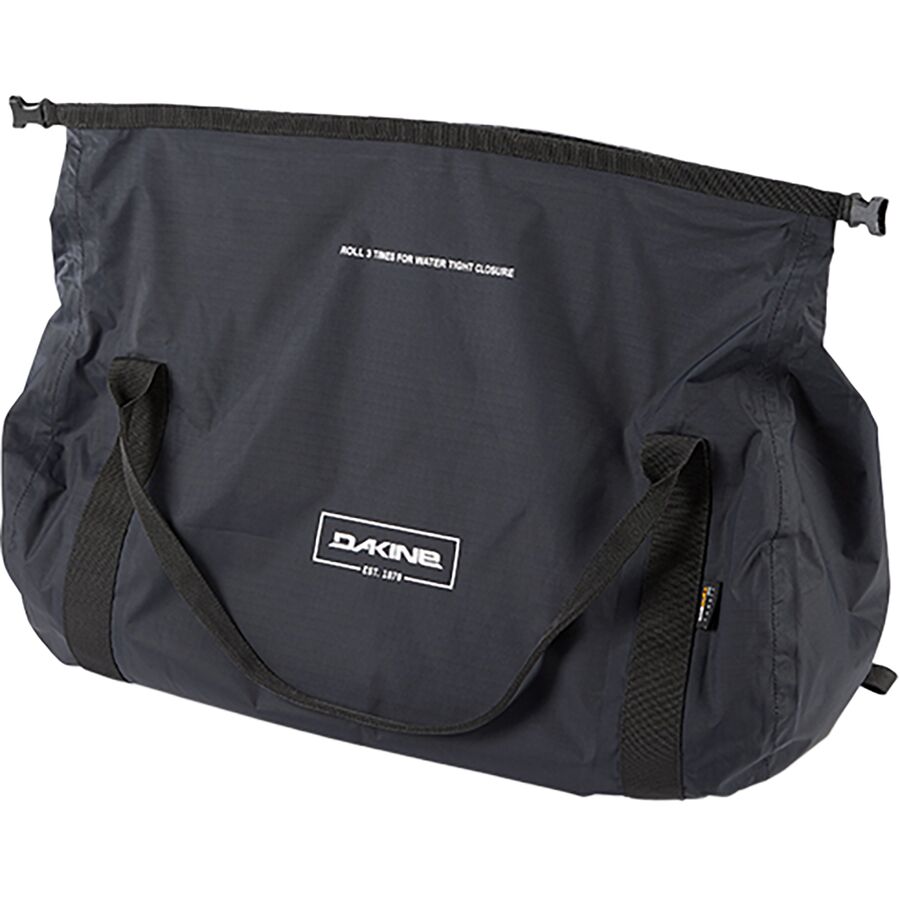 DAKINE Packable 40L Roll Top Dry Duffle Black