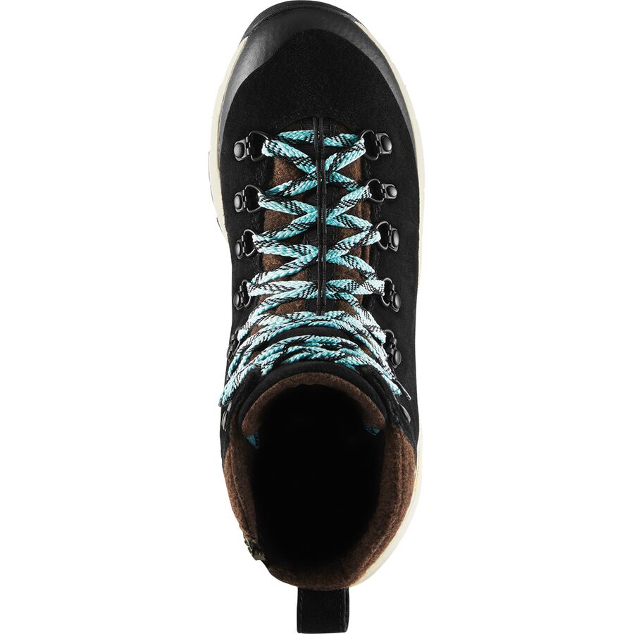 Danner Arctic 600 Side-Zip Boot - Women's Black/Spark Blue