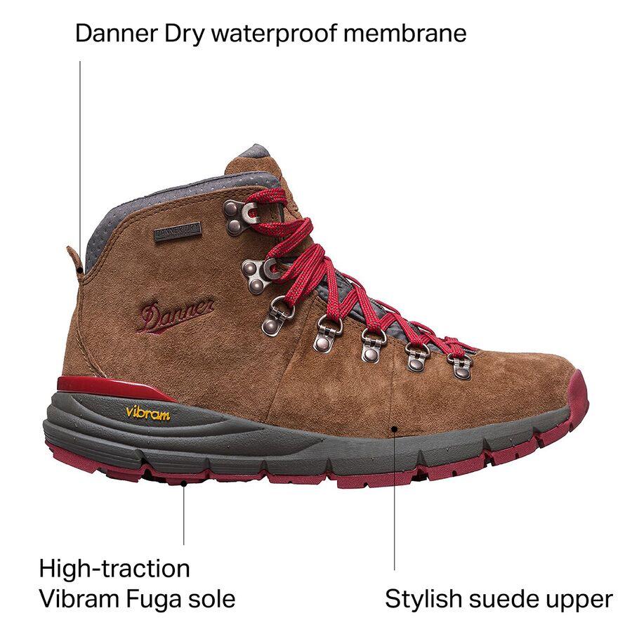 Danner Mountain 600 Hiking Boot - Women's Brown/Red