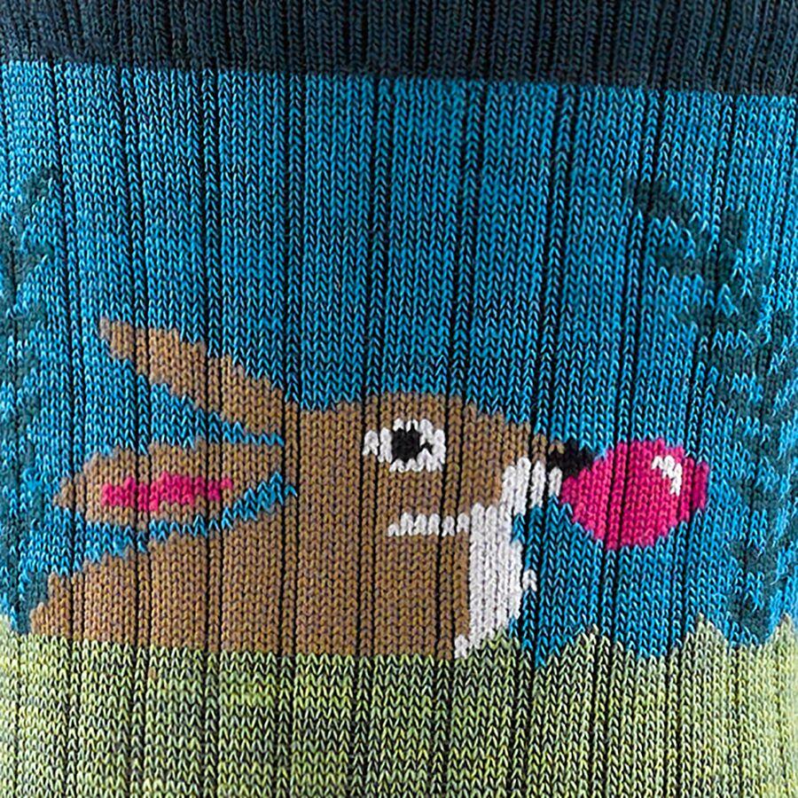 Darn Tough Bubble Bunny Jr. Micro Crew Lightweight Cushion Sock - Kids' Willow