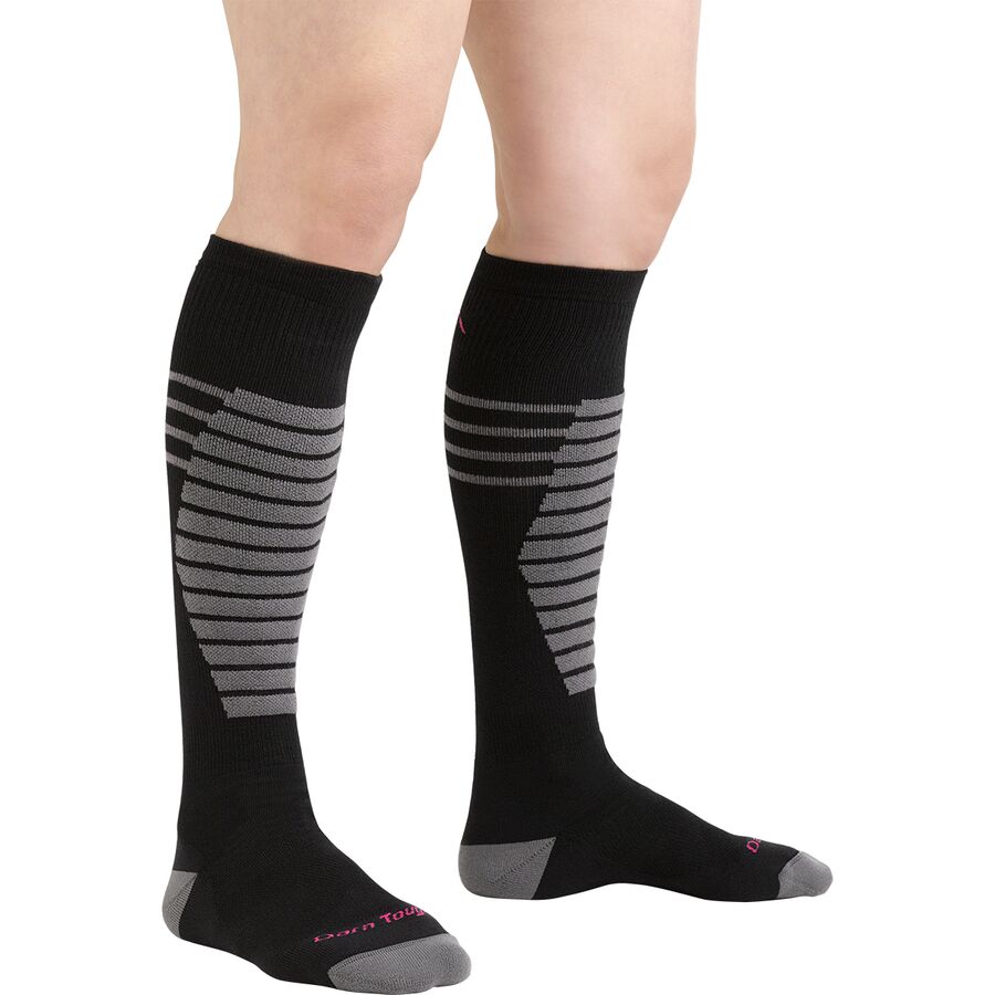 Darn Tough Edge Thermolite OTC Midweight Padded Shin Sock - Women's Black