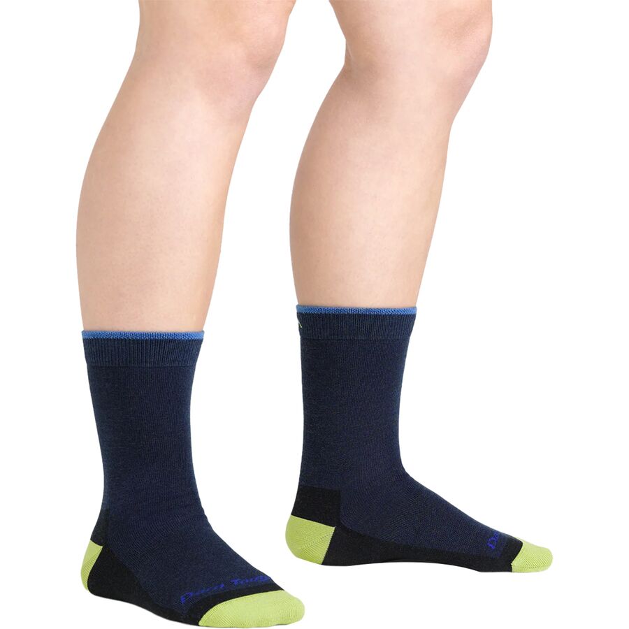 Darn Tough Field Trip Micro Crew Lightweight Sock - Kids' Eclipse