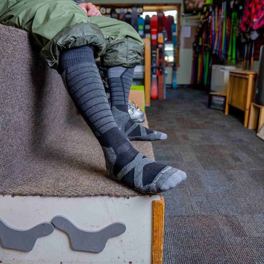 Darn Tough Function X OTC Midweight Cushion Padded Shin Sock - Men's Black