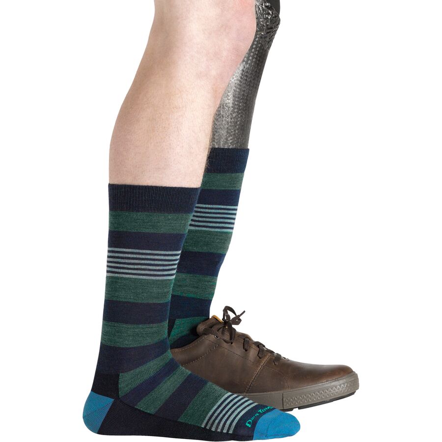 Darn Tough Oxford Crew Lightweight Sock - Men's Eclipse