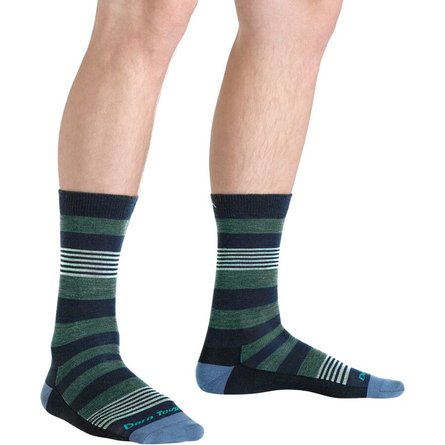 Darn Tough Oxford Crew Lightweight Sock - Men's Eclipse