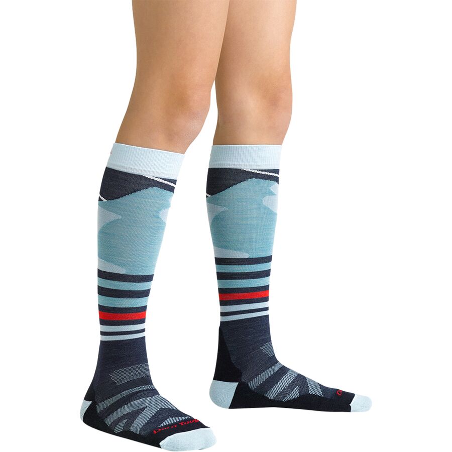 Darn Tough Skipper OTC Midweight Cushion Sock - Kids' Glacier