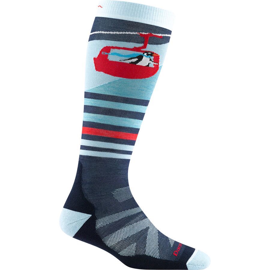 Darn Tough Skipper OTC Midweight Cushion Sock - Kids' Glacier