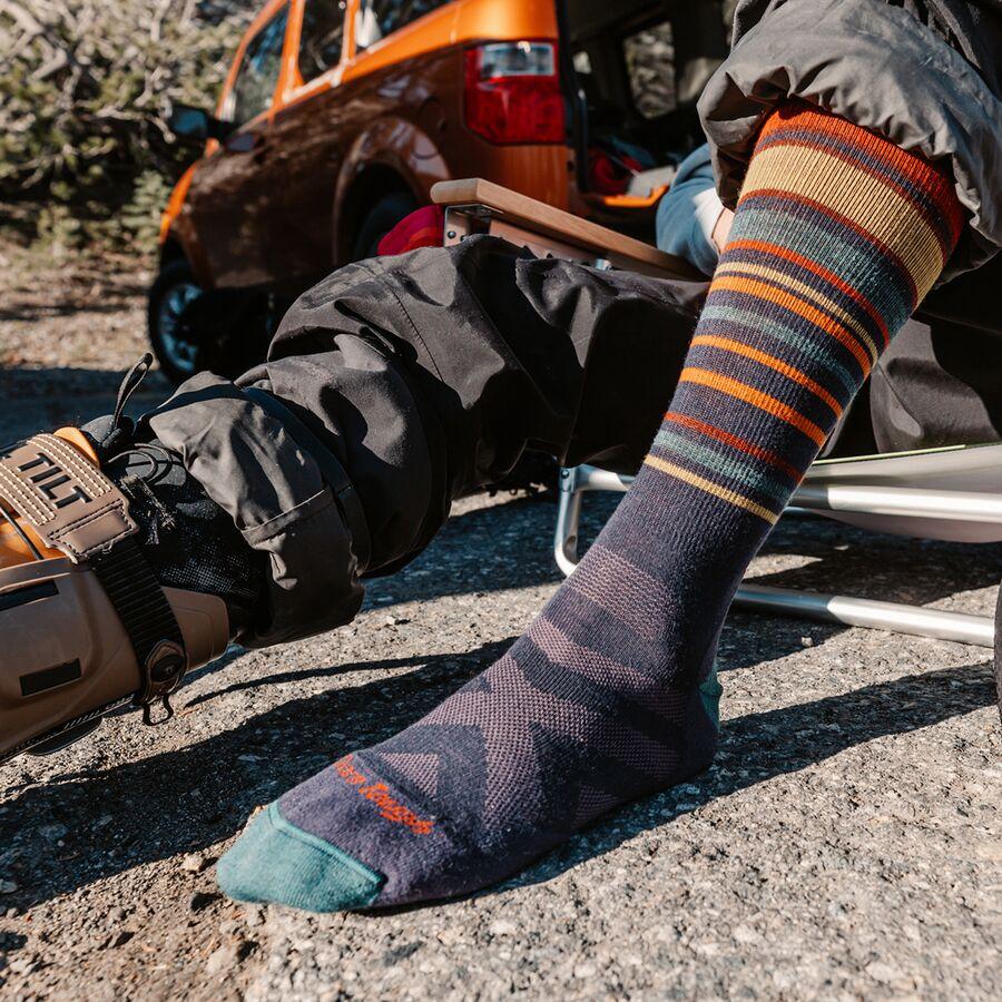 Darn Tough Snowpack OTC Midweight Cushion Sock Blackberry