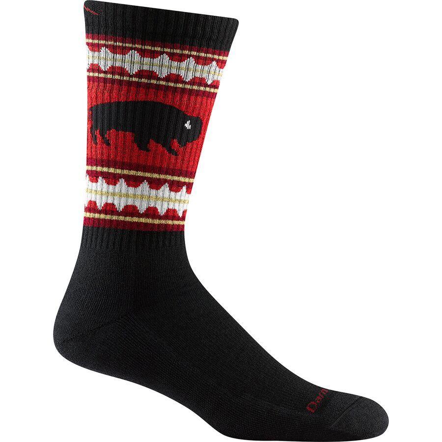 Darn Tough VanGrizzle Boot Midweight + Cushion Sock - Men's Black