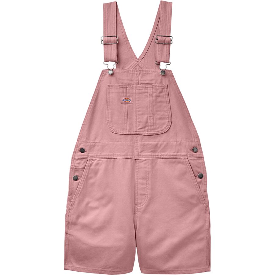 Dickies Duck Canvas Short Bib - Women's Lilas