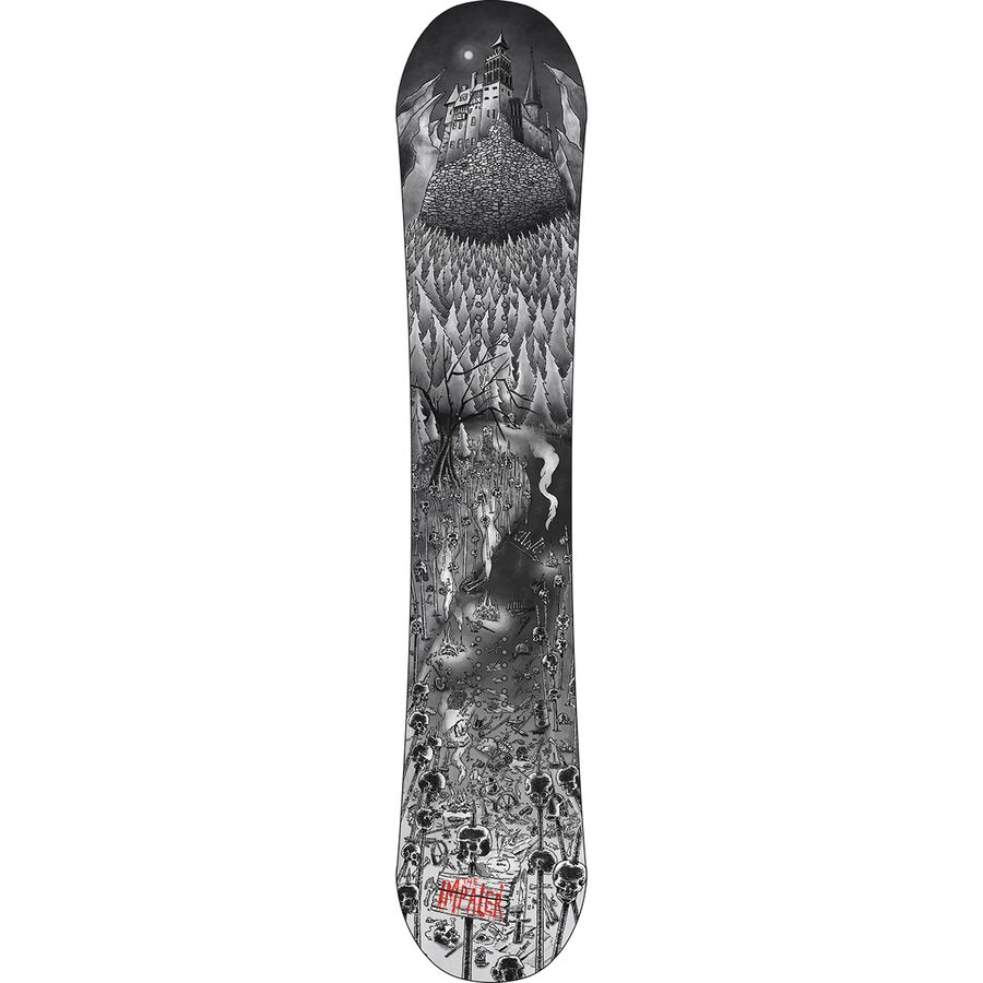 Dinosaurs Will Die MaeTier X Impaler Snowboard - 2025 Grey