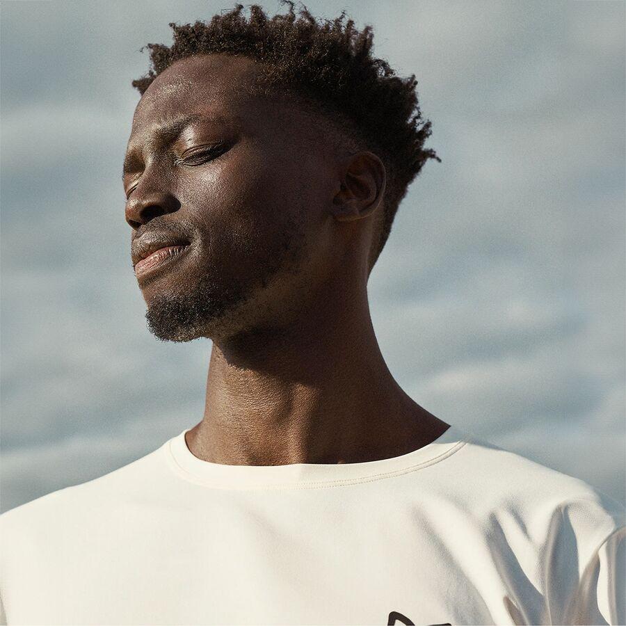 District Vision Lightweight Long Sleeve T-Shirt - Men's Lunar White