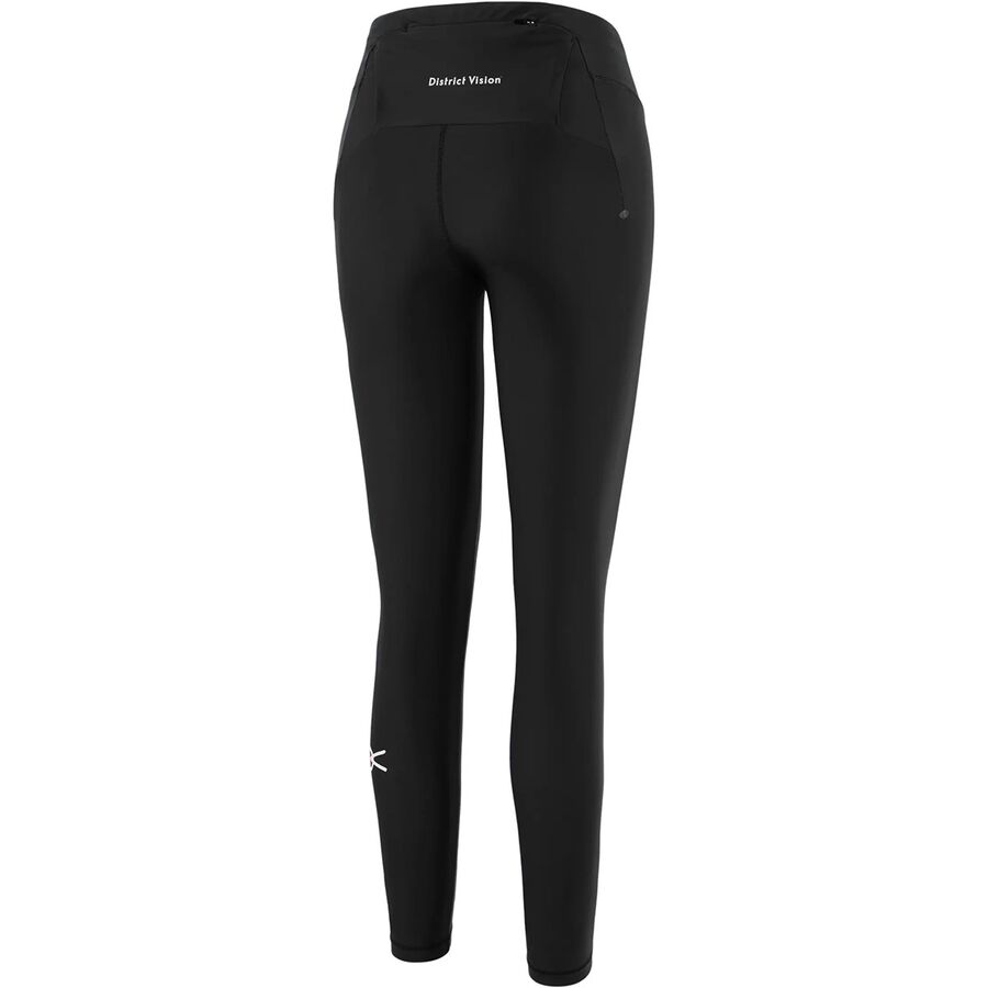 District Vision Recycled Pocketed Full Length Tight - Women's Black