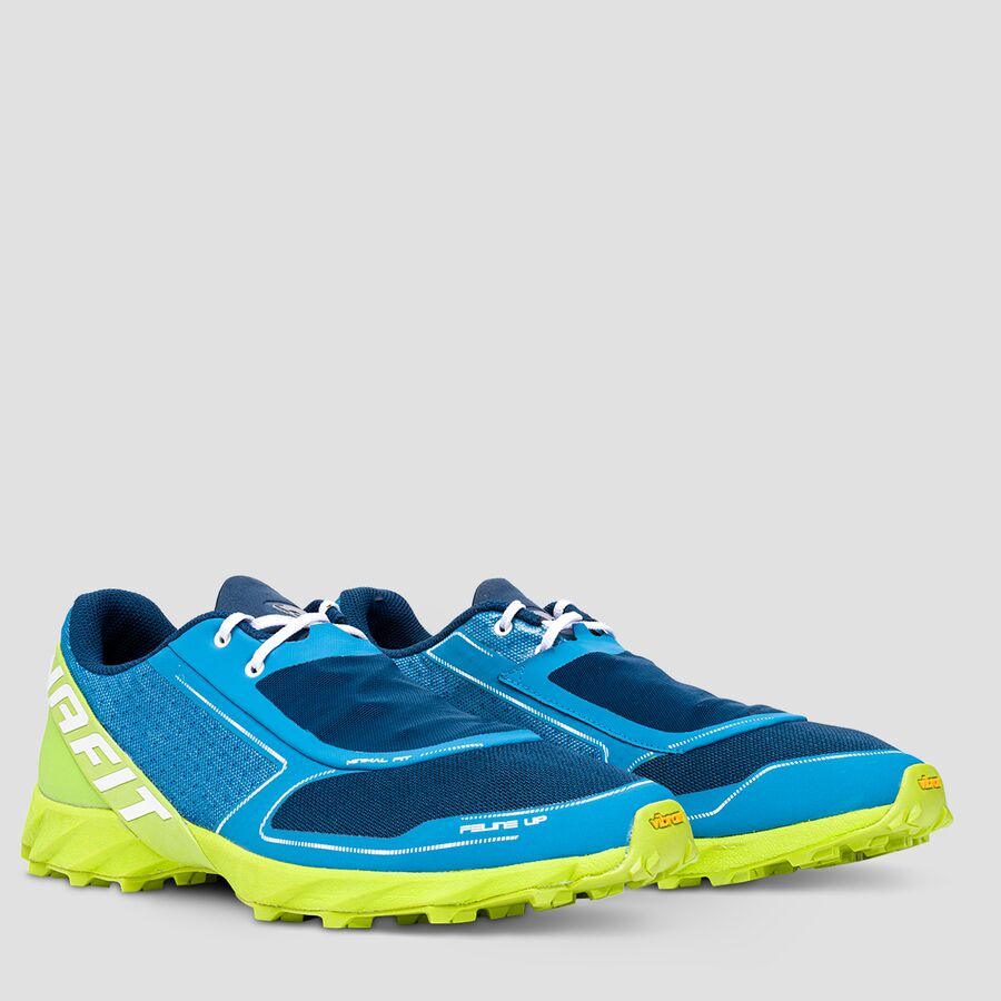 Dynafit Feline Up Trail Running Shoe - Men's Poseidon/Cactus