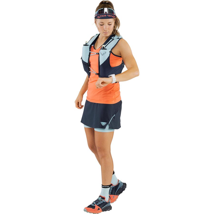 Dynafit Ultra 100 Trail Running Shoe - Women's Hot Coral/Blueberry