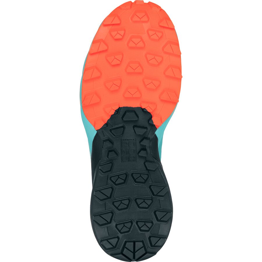 Dynafit Ultra 50 Graphic Trail Running Shoe - Women's Blueberry/Fluo Coral