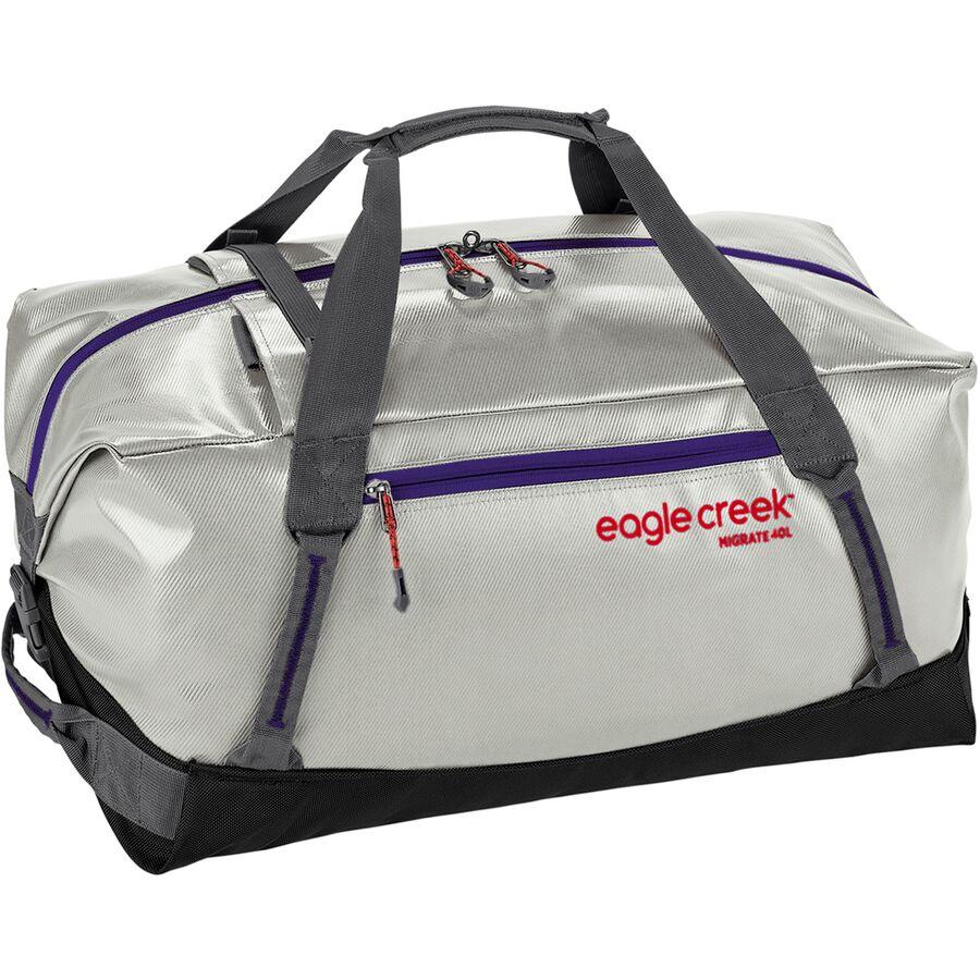 Eagle Creek Migrate 40L Duffel Bag Silver