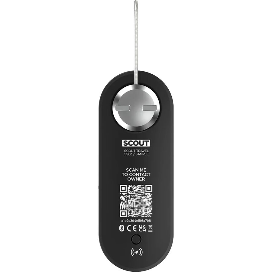 Eagle Creek Scout Travel Smart Luggage Tag Black