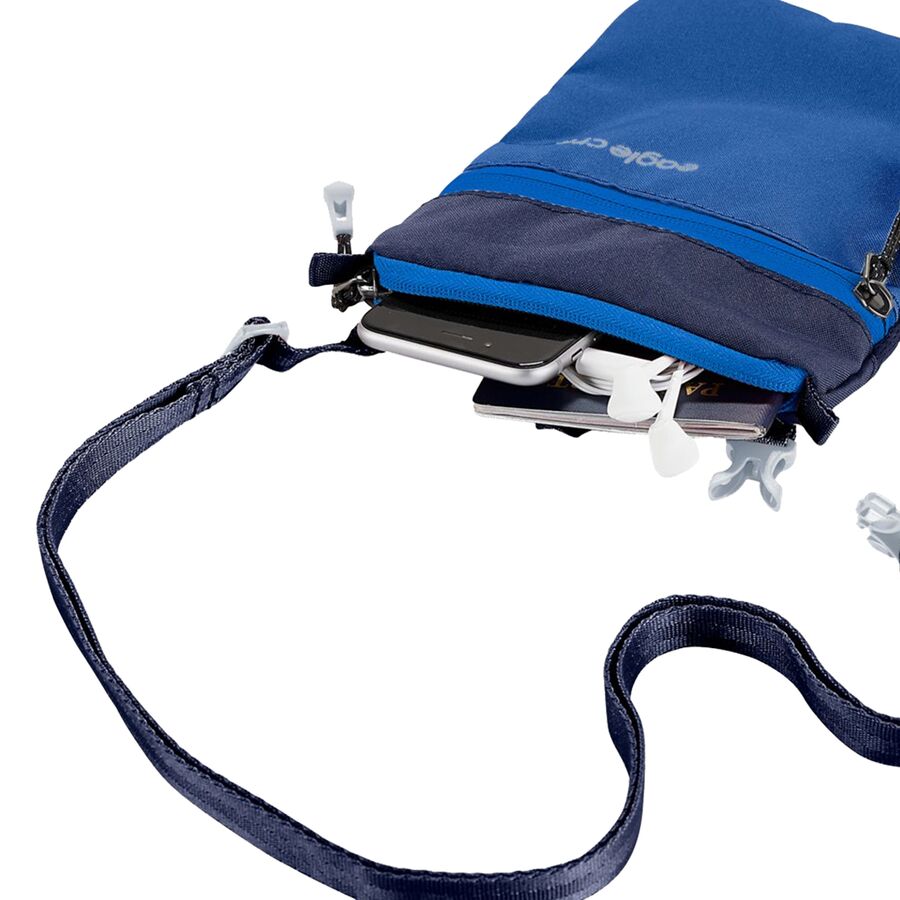 Eagle Creek Stash Neck Pouch Aizome Blue