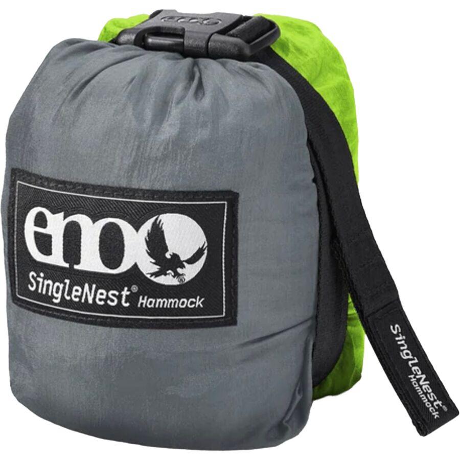 Eagles Nest Outfitters SingleNest Hammock Grey/Chartreuse
