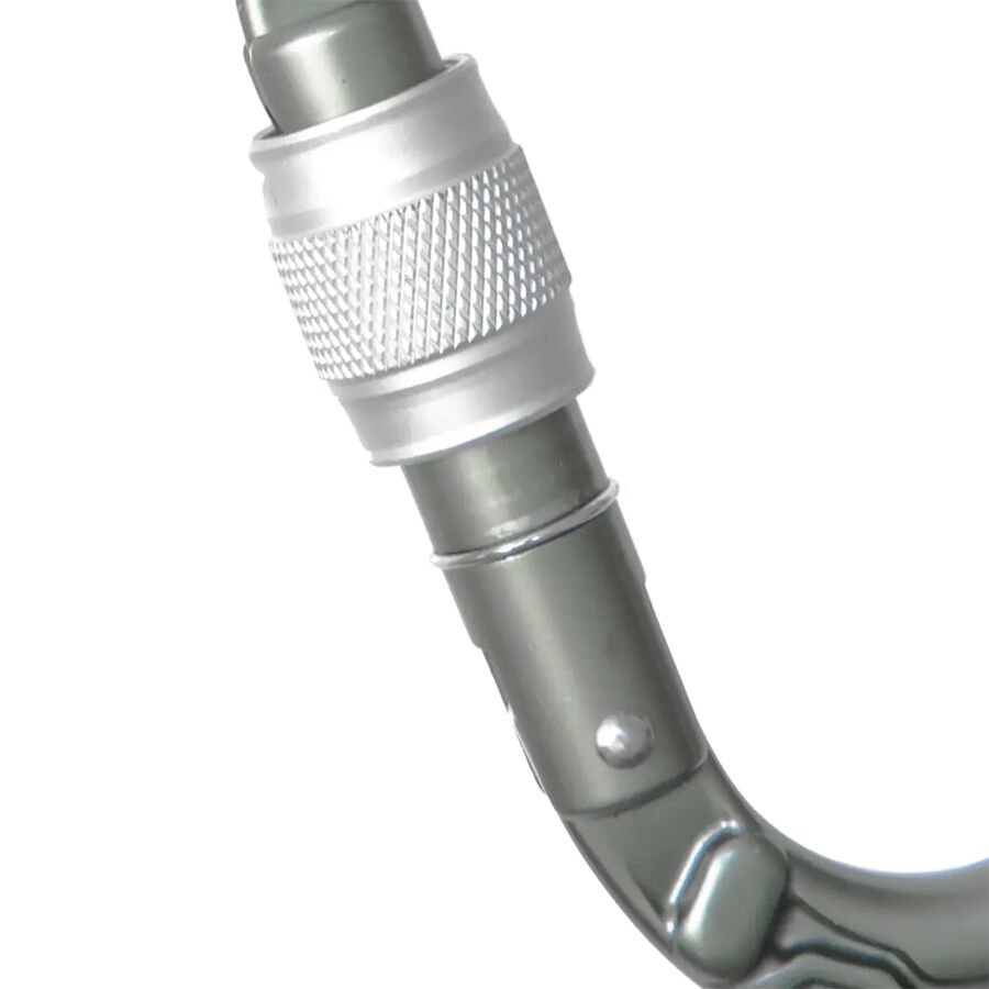 Edelrid HMS Bulletproof Screw Carabiner Slate