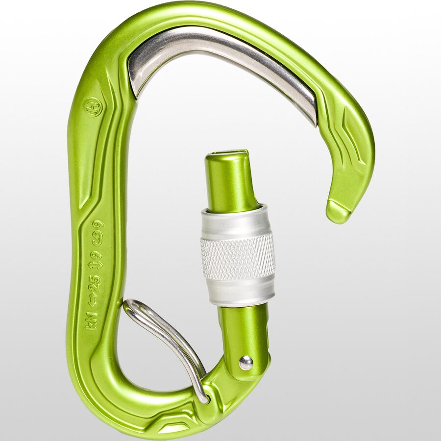 Edelrid HMS Bulletproof Screw FG Locking Carabiner Eco