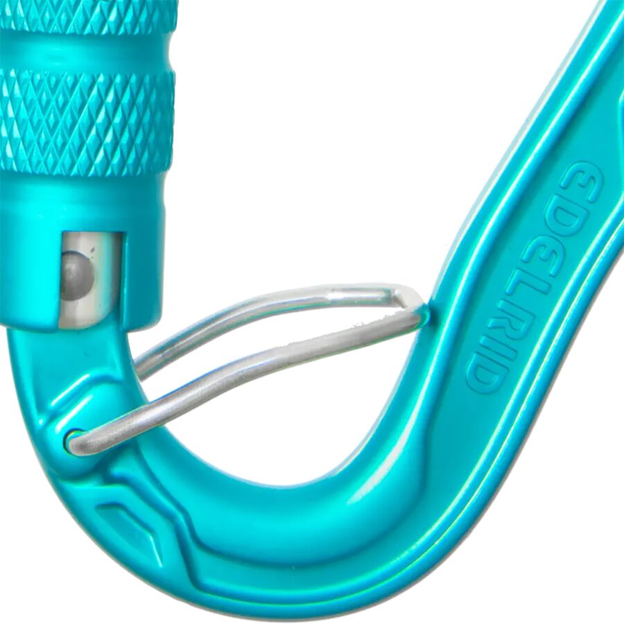 Edelrid HMS Bulletproof Triple FG Locking Carabiner Icemint