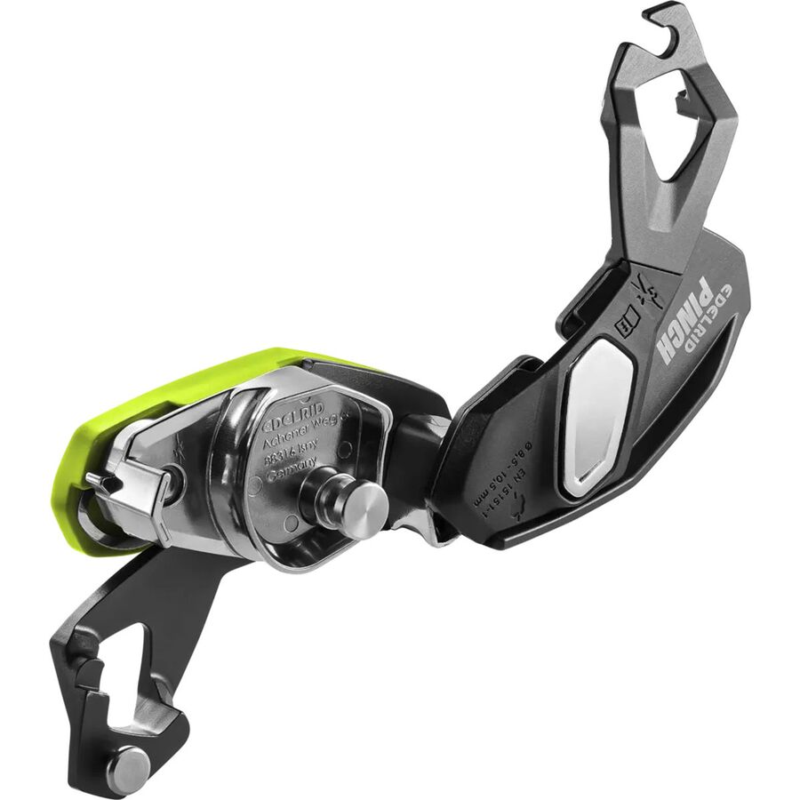 Edelrid Pinch Belay Device Anthracite/Oasis